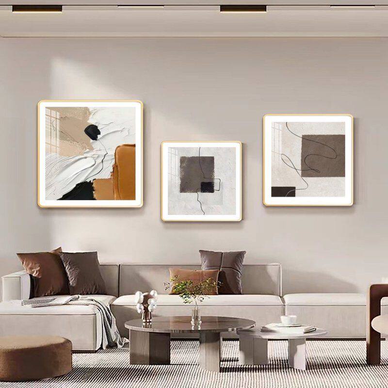新款客厅沙发装饰高档过道挂画卧室新款餐厅挂画床头轻奢时尚壁画