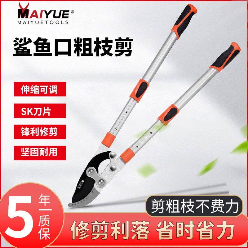 粗枝剪大力剪伸缩果树修枝剪刀省力园林树枝剪家用园艺大剪刀进口图片