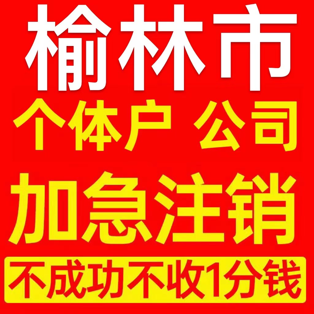 榆林市边县个体户注销营业执照代办企业异常公司注册跨境电商执照