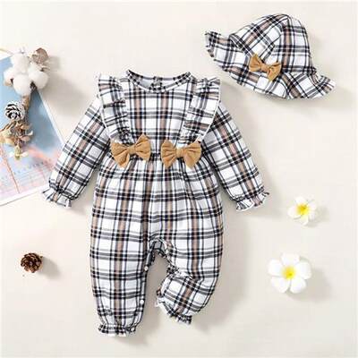 0-18 Months Baby Romper Newborn Baby Girl Bodysuit Baby Girl