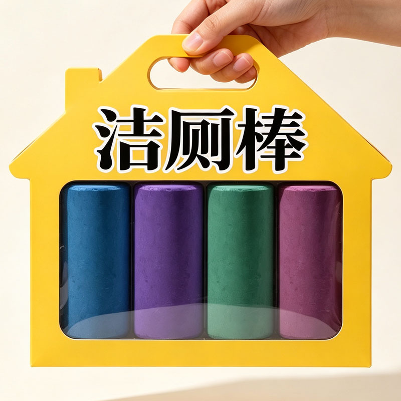 自动洁厕棒清洁剂厕所除臭神器去异味除垢卫生间洁厕灵蓝泡泡批发