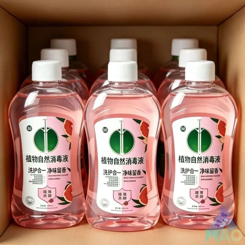植物自然消毒液衣物消毒液亲肤不伤手清香型可机洗有效杀菌