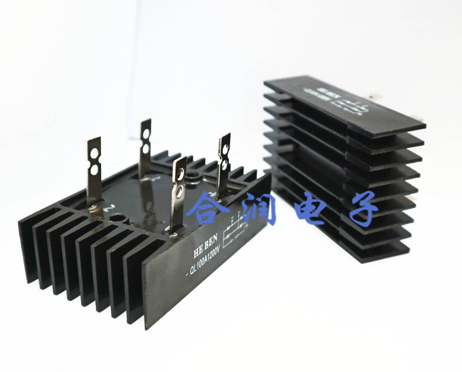 高品质整流桥堆QL100A 1200V 1600V单相桥式整流桥四脚系列全新