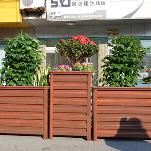 家用蔬菜铝合金种植箱市政道路围栏种菜箱阳台户外庭院露台花箱
