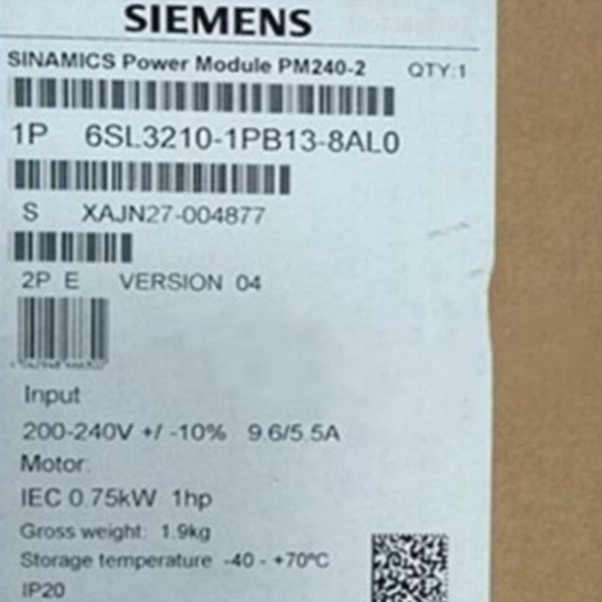 6SL3210-1PB13/1PB15/1PB17/1PB21-0/8/5/4/UL0/AL0变频器