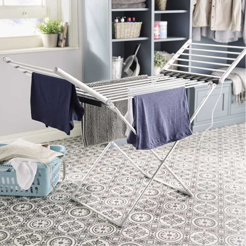 德艾莎家用静音折叠干衣机智能杀衣架菌婴儿宝宝烘干机便携衣物烘