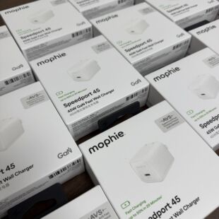 Mophie充电器45W氮化镓快充头适用于苹果iPhone18 AVS协议快充头