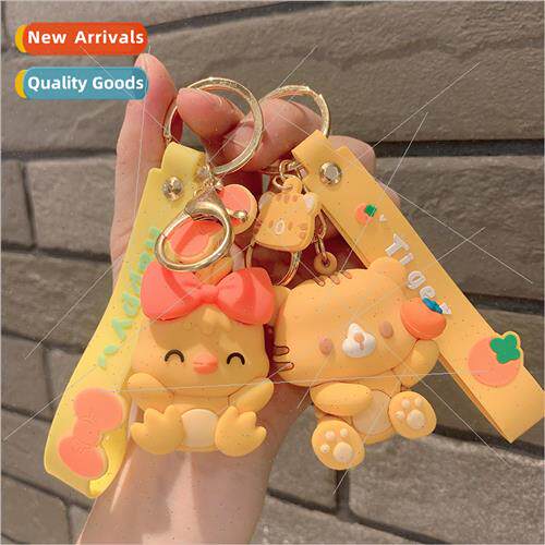 Cartoon lion car key chain doll accessories keychain keychai