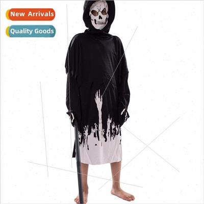 Halloween Masquerade Childrens Horror Grim Reaper Glow-in-th