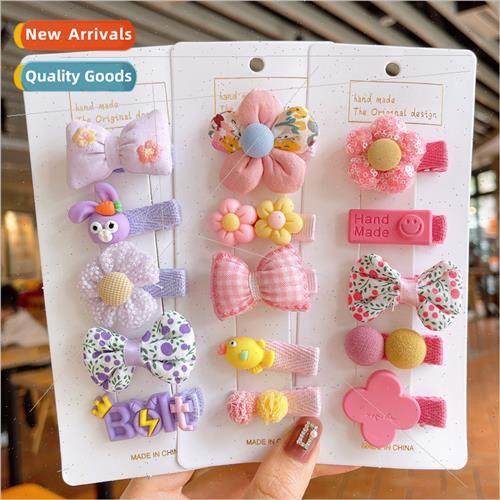 Hair clips female baby hair accessories适用children little g
