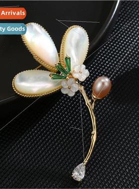 mple natural lilac flower elegant corsage anti-glare pin su