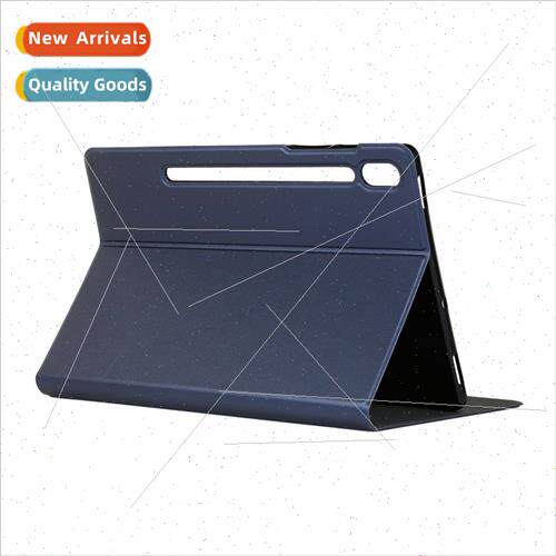 适用Samsung Tab S7Plus Tablet Case Stretch Leather Bifold Vo