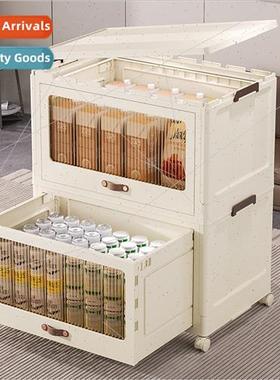 Household folding chest drawers large-capacy installation-fr