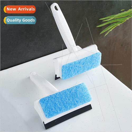 Double-sided household glass scraper tile bathroom cleaning