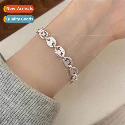 New pig nose chain bracelet female delicate hundred simple f