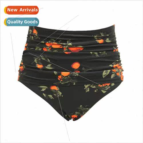 2023 New Womens One Piece Swim Shorts High Waist Europe ins