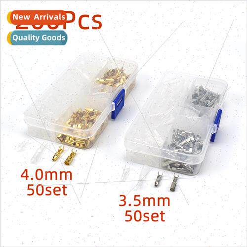 200pcs Bullet Type Male Female Butt Terminal Set Automotive