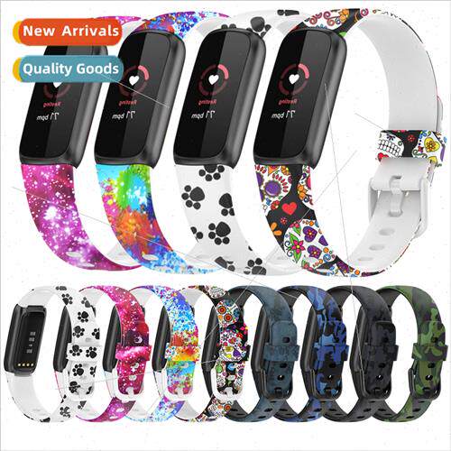 Suable fb luxe printed bxe smart bracelet silicone sports re
