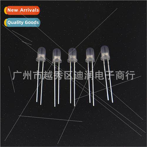 F5 5mm Fog Beads Round wh Edge Long Legs Whe Whe Red Blue Ye