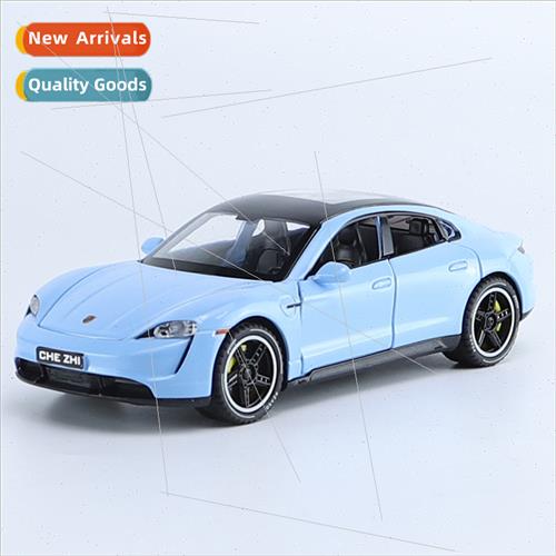 1:32 Porsche Taycan car simulation alloy sports car model so