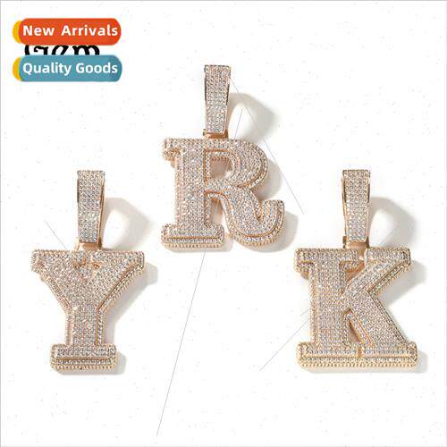 Europe set 26 letters necklace hip hop wh diamonds men penda