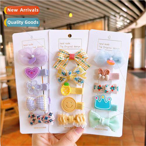 Children wrapping cloth does not hurt hairpin baby cute supe
