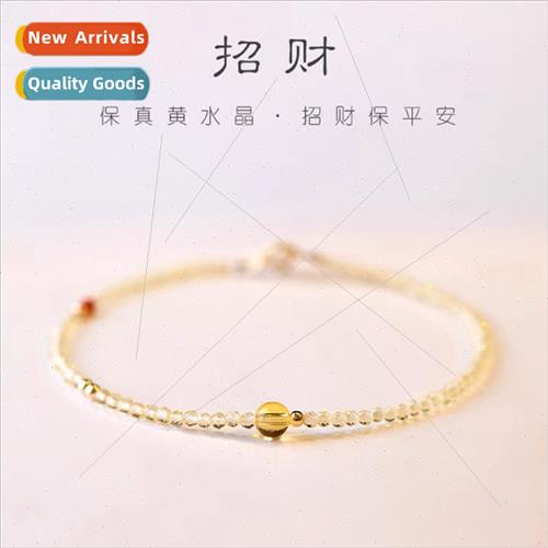 Exmely fine 2mm crine bracelet women 14k gold plated super f