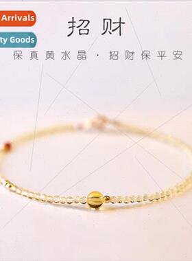 Exmely fine 2mm crine bracelet women 14k gold plated super f