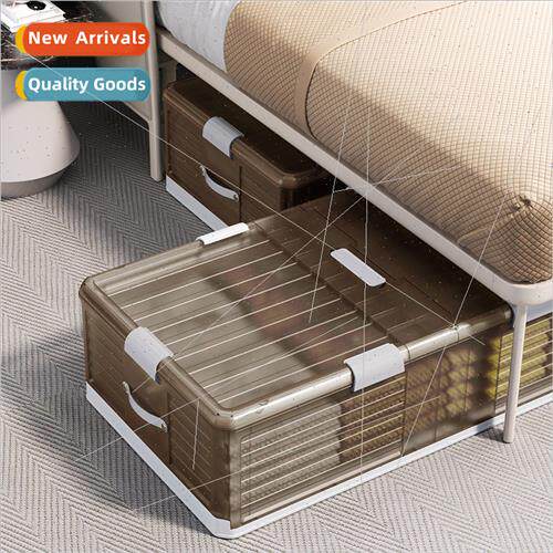 Underbed Folding Storage Cabinet Flat Household Storage Box