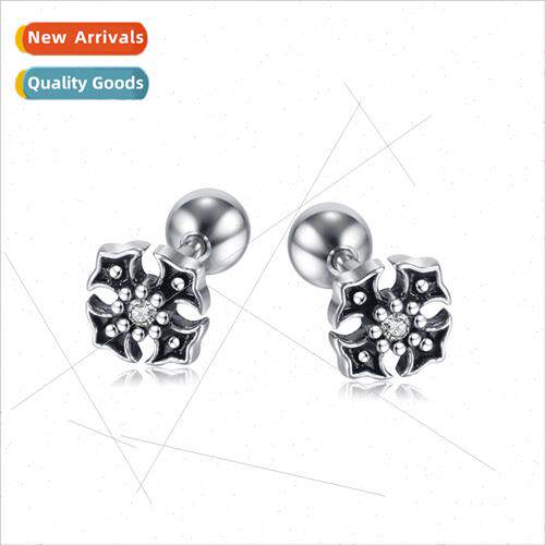 Europe fashion retro cross earrings nd men women universal h