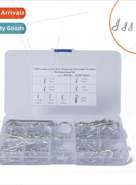 125pcs boxed B type R-shaped pin closed cotter hairpin pin w