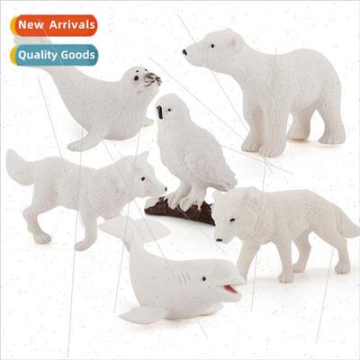 simulation animal model mini Arctic winter animal whale seal