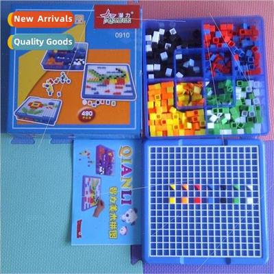 Intellectual art platter early education plastic puzzle mush