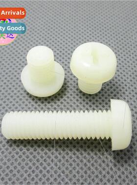 Whe cross round head nylon screws M2.5M3M4M5M6M8 Plastic scr