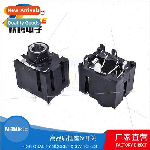 3.5 headphone jack 3.5 headphone socket PJ-354A inner copper