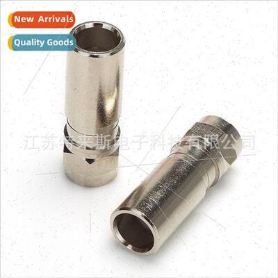 Copper ckel Plated Fractional RG6 Quad Shielded Extruded Hea