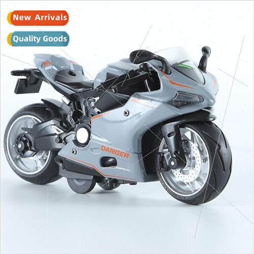 1:12 Ducati street motorcycle model alloy back to simulation