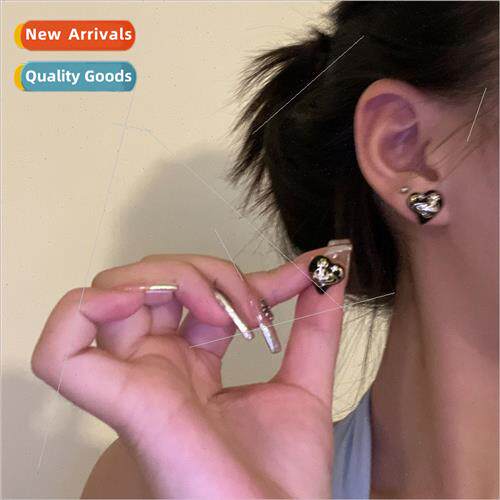 Teenage sweet cool hundred wh antique enamel drip oil love S