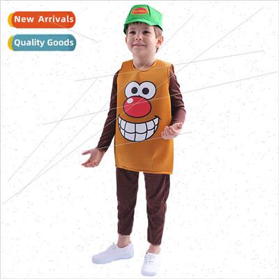 Unisex Kids Potato Potato Modeling Costume cosplay Role Play