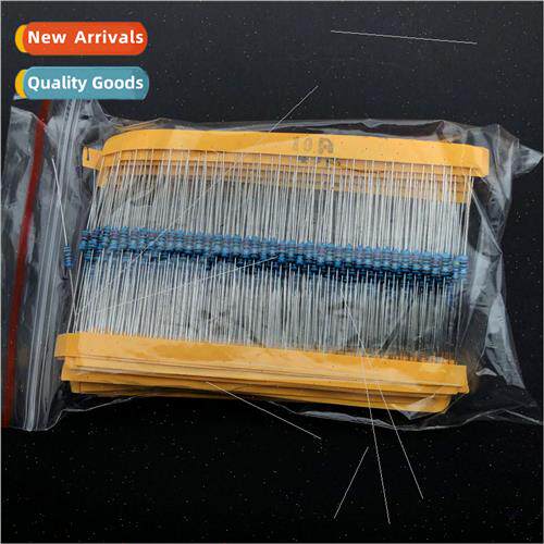 1/4W five-color ring resistors 1% precision metal film resis