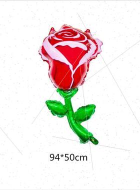 Sunflower Rose Tulip Flower Aluminum Film Balloon Birthday W