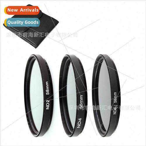 ND2 4 8 Medium Gray ght Reducing Digal Photography Filter 3-