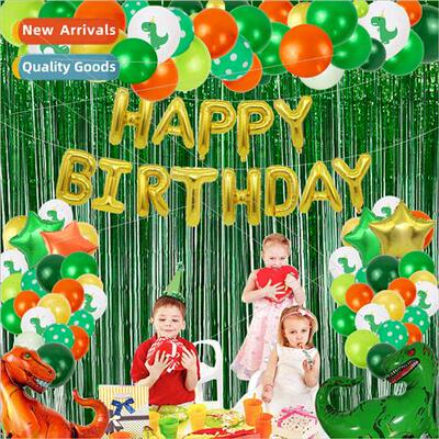 Dinosaur est theme balloon set baby birthday decoration part