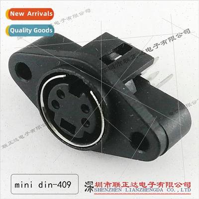 Screw Hole Mount 4PIN Receptacle Prismatic S Terminal Oval M