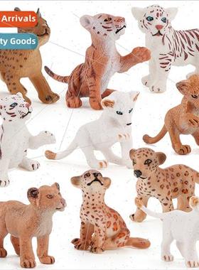 11 tiger lion leopard wildlife cubs model whe tiger red tige