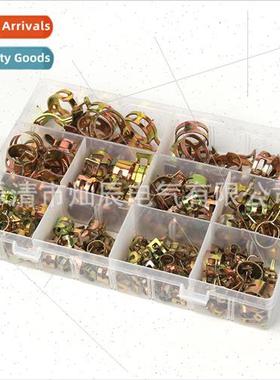 155pcs Pipe Clamps Pipe Clamps Boxed Clamps Galvanized Elast