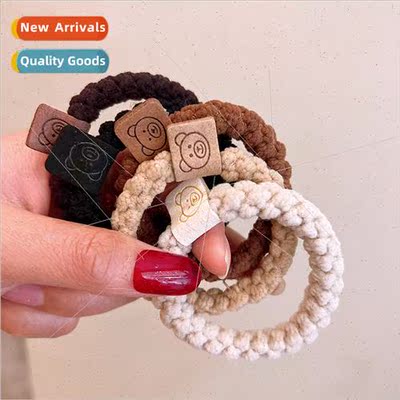 Small leather bplush pill head small intestine hair circle h