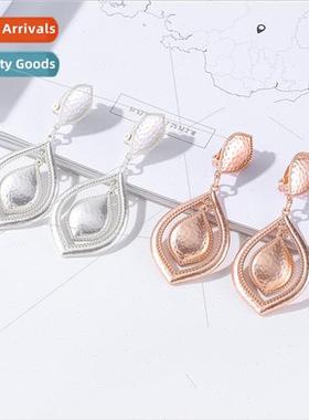 Vintage Bohemian Women Droplet HK Medium Long Knockout Face