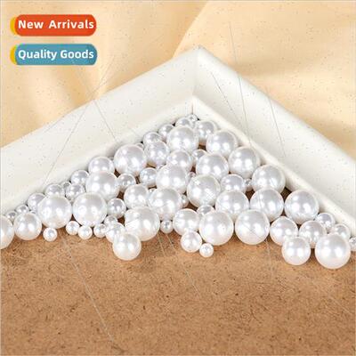 Handmade diy high brightness ABS imation pearl pure whe no h