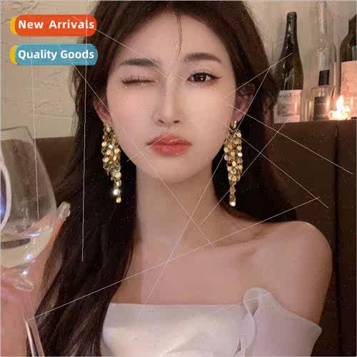 New female earrings earrings earrings earrings long silver t